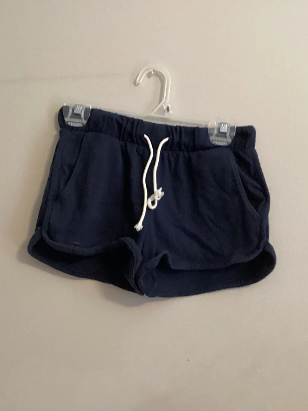Old Navy Navy Athletic Drawstring Shorts